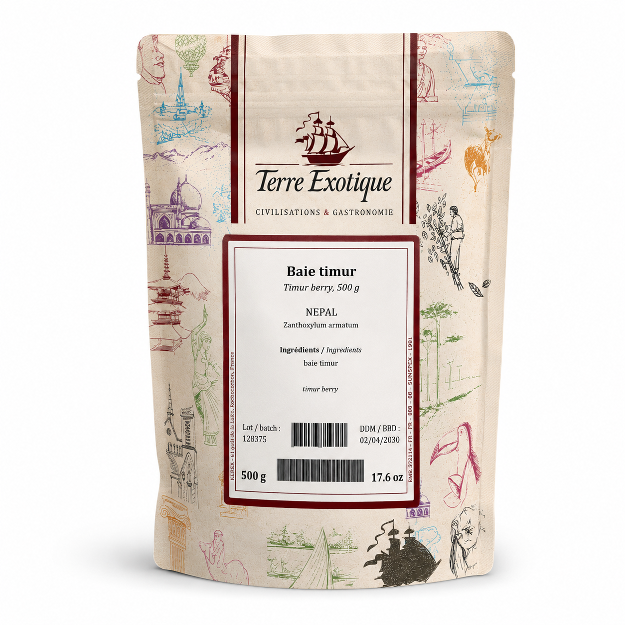 Timur Berry, 500g