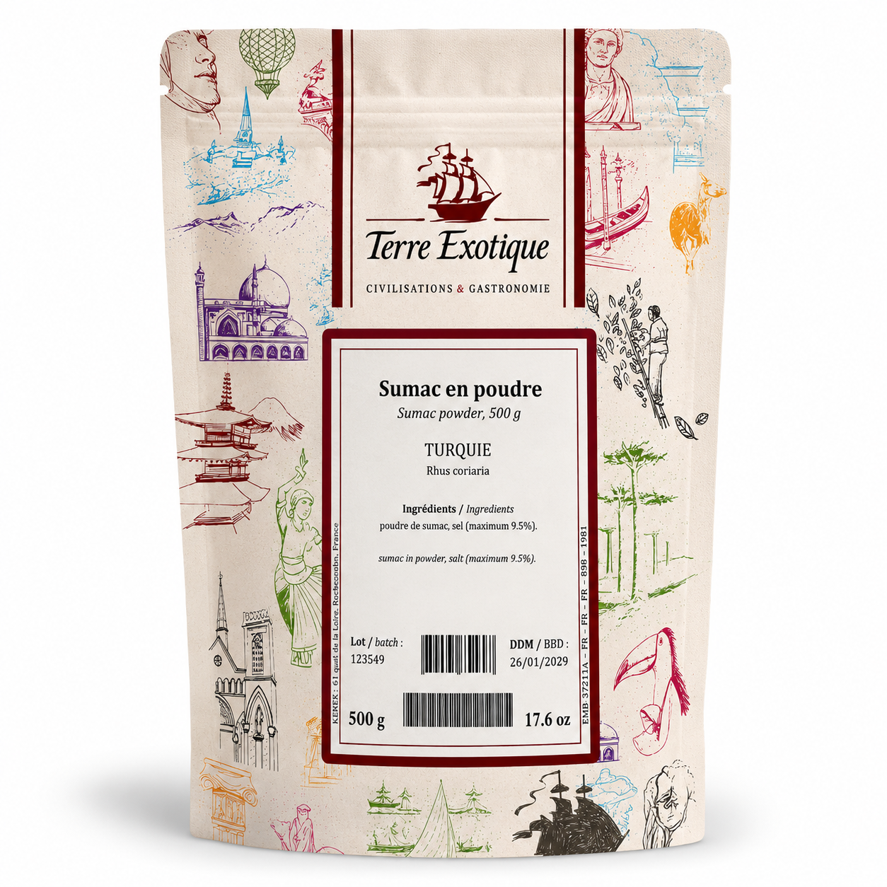 Sumac Powder, 500g