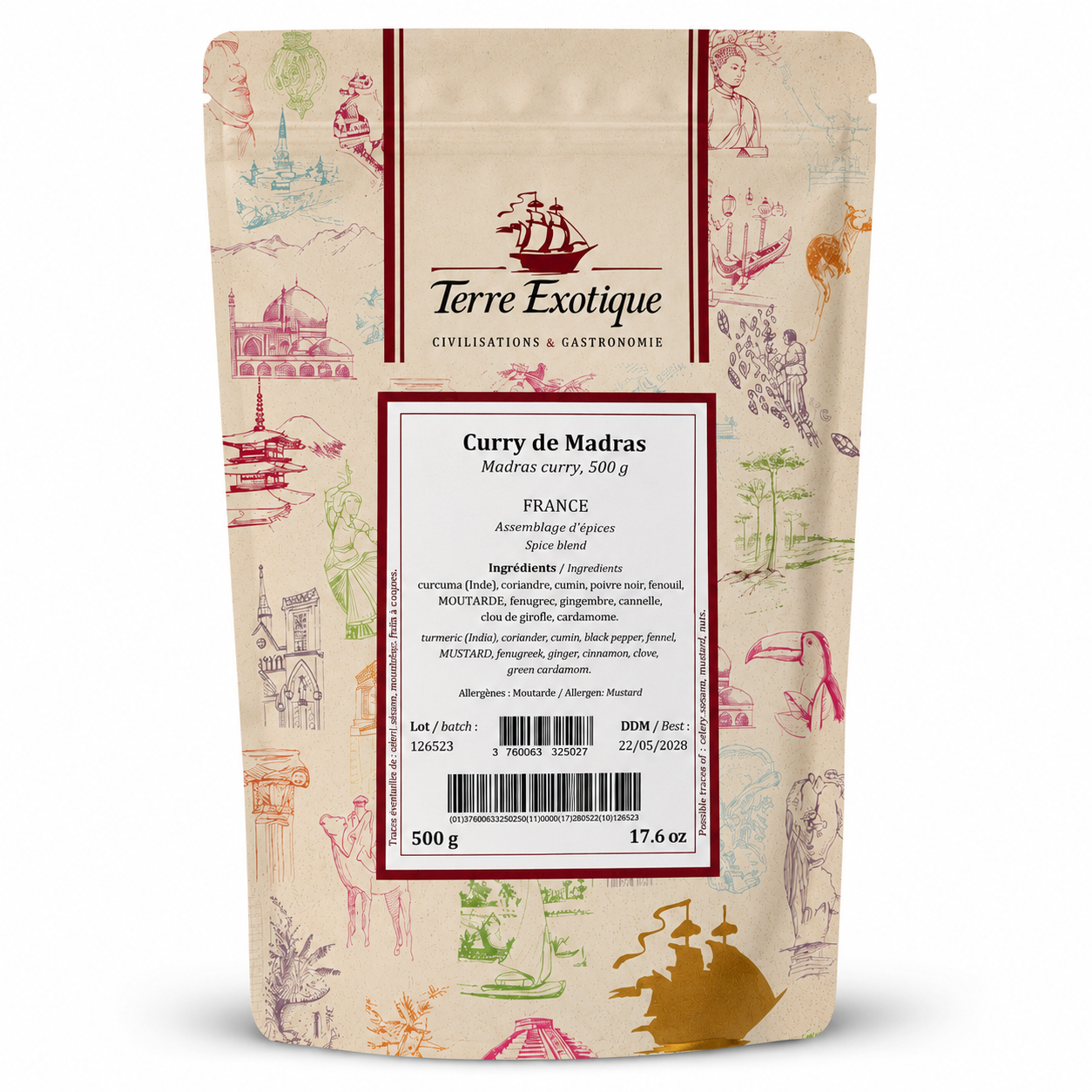 Madras Curry Powder, 500g