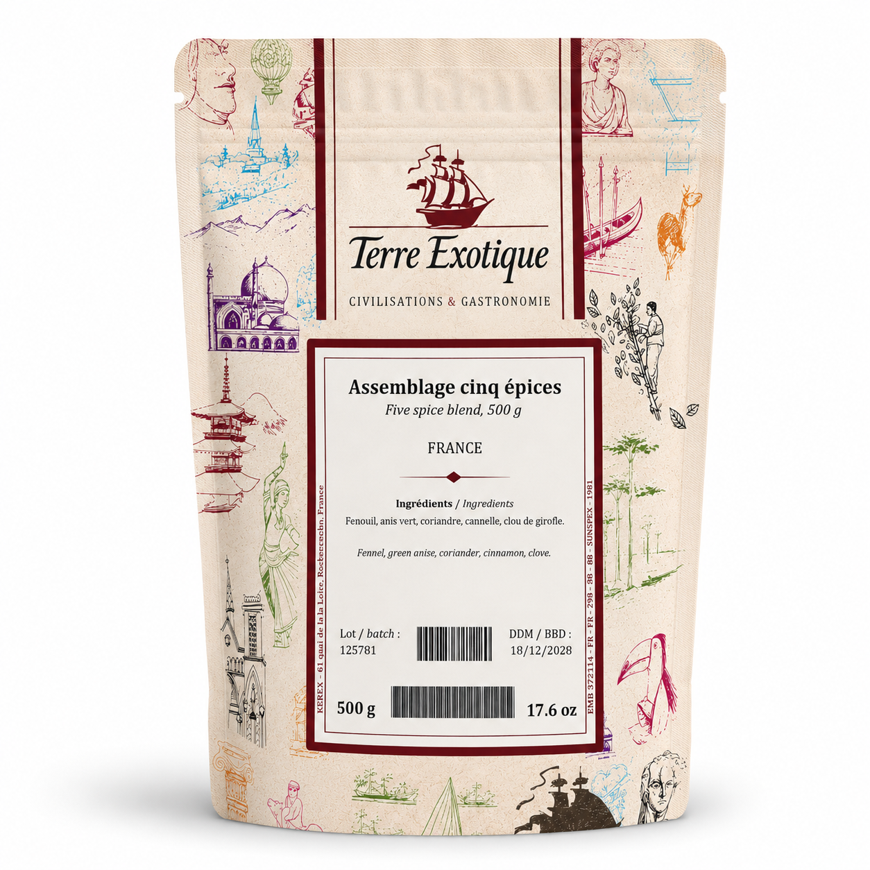 Five Spice Blend, 500g