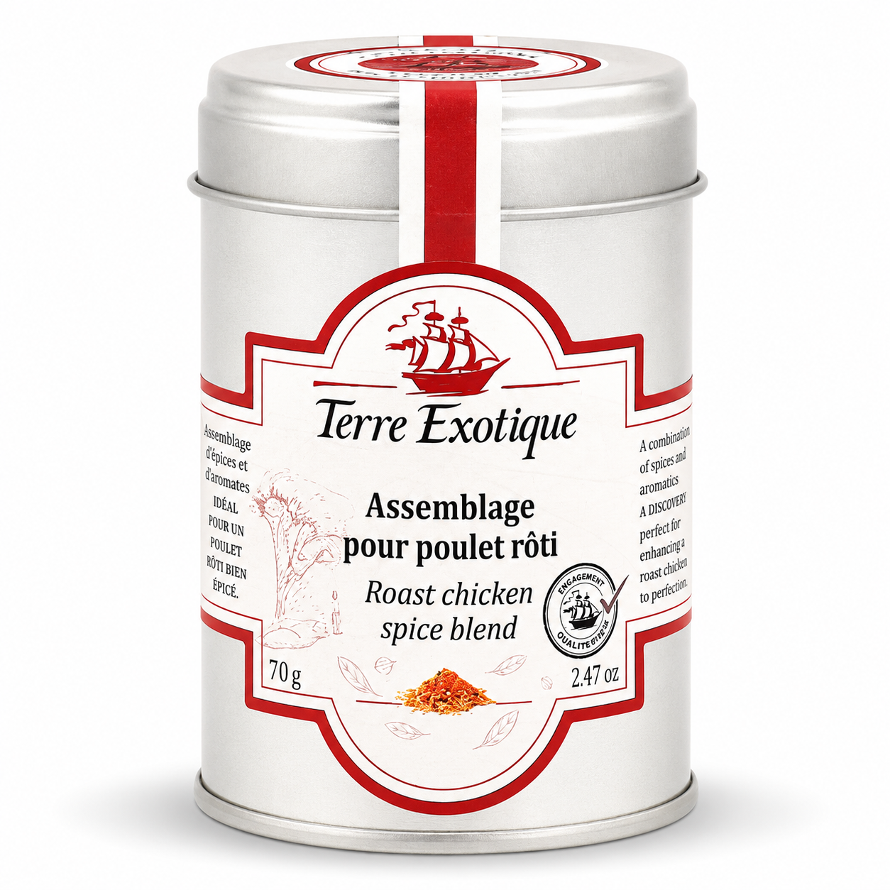 Roasted Chicken Spice Blend, 70g x 6/cs
