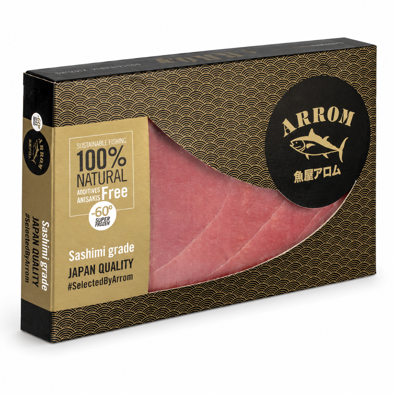 Bluefin Tuna Akami Saku -60°C ~500g, kg
