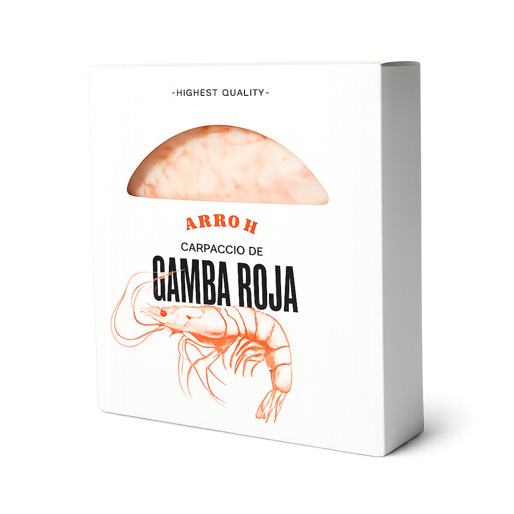 Carpaccio Argentine Gamba/Frz, ~75g x 10/cs