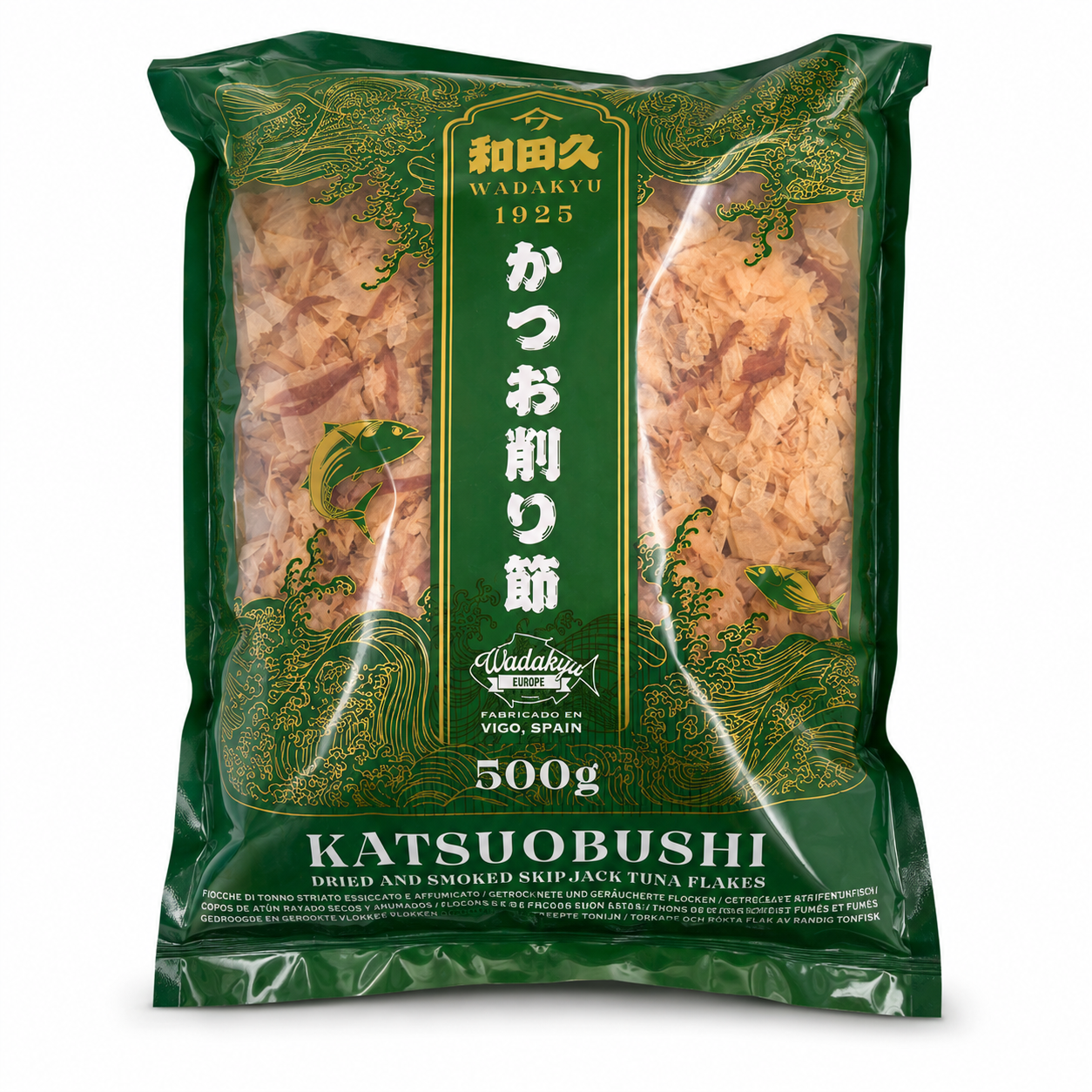 Bonito Flakes/Dried Smoked Skipjack Tuna, 500g