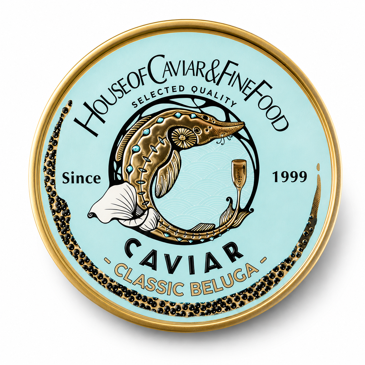 Iranian Beluga Huso-Huso Caviar, 30g