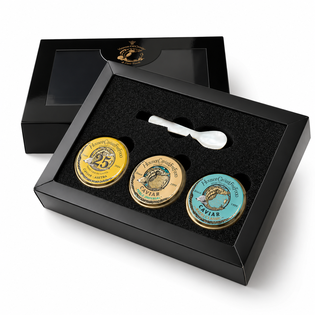 Powertrio Caviar (Baeri,Asetra,Perle) 10g x 3/cs