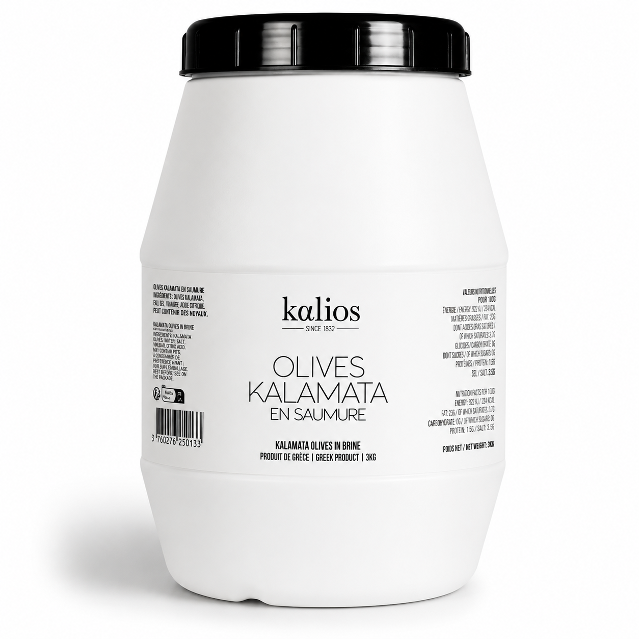 _Kalios Kalamata Olives/Brine Whole, 2kg
