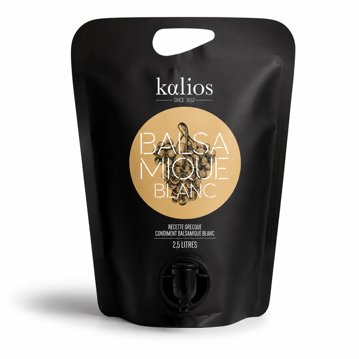 Kalios Oak-aged White Balsamic 2.5lt Pouch, ea
