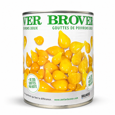 Sweet Yellow Mini Pepper Drops, 850ml