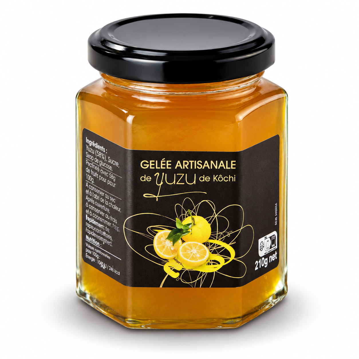 Japanese Yuzu Jelly, 210g