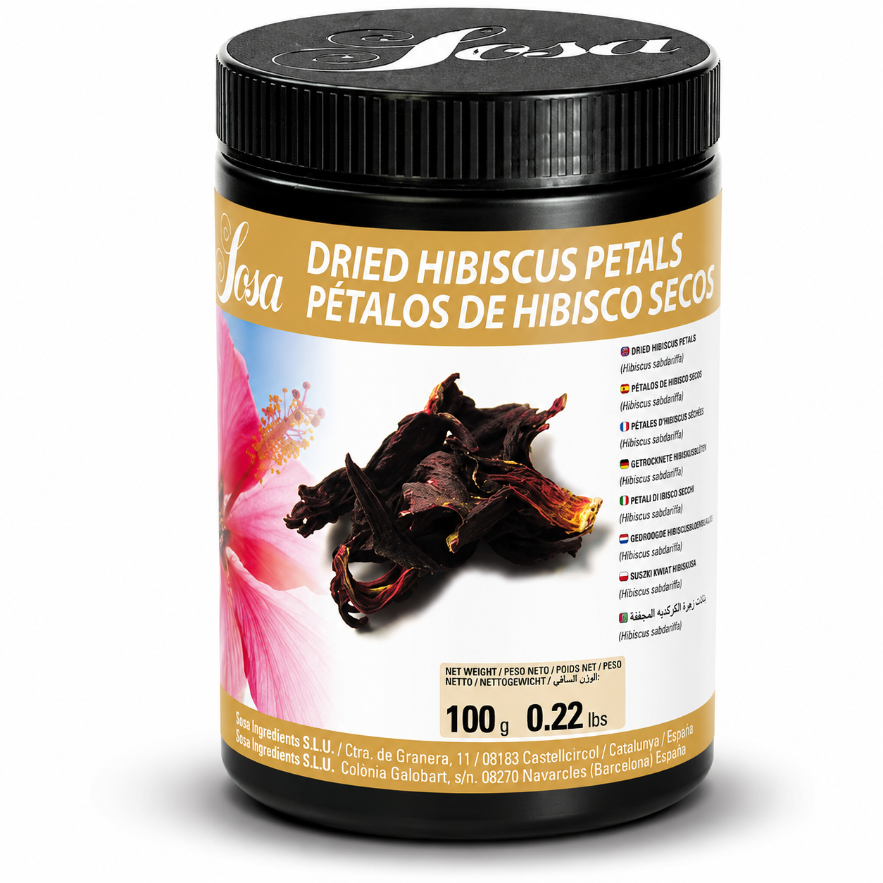 Dried Hibiscus, Sosa, 100g