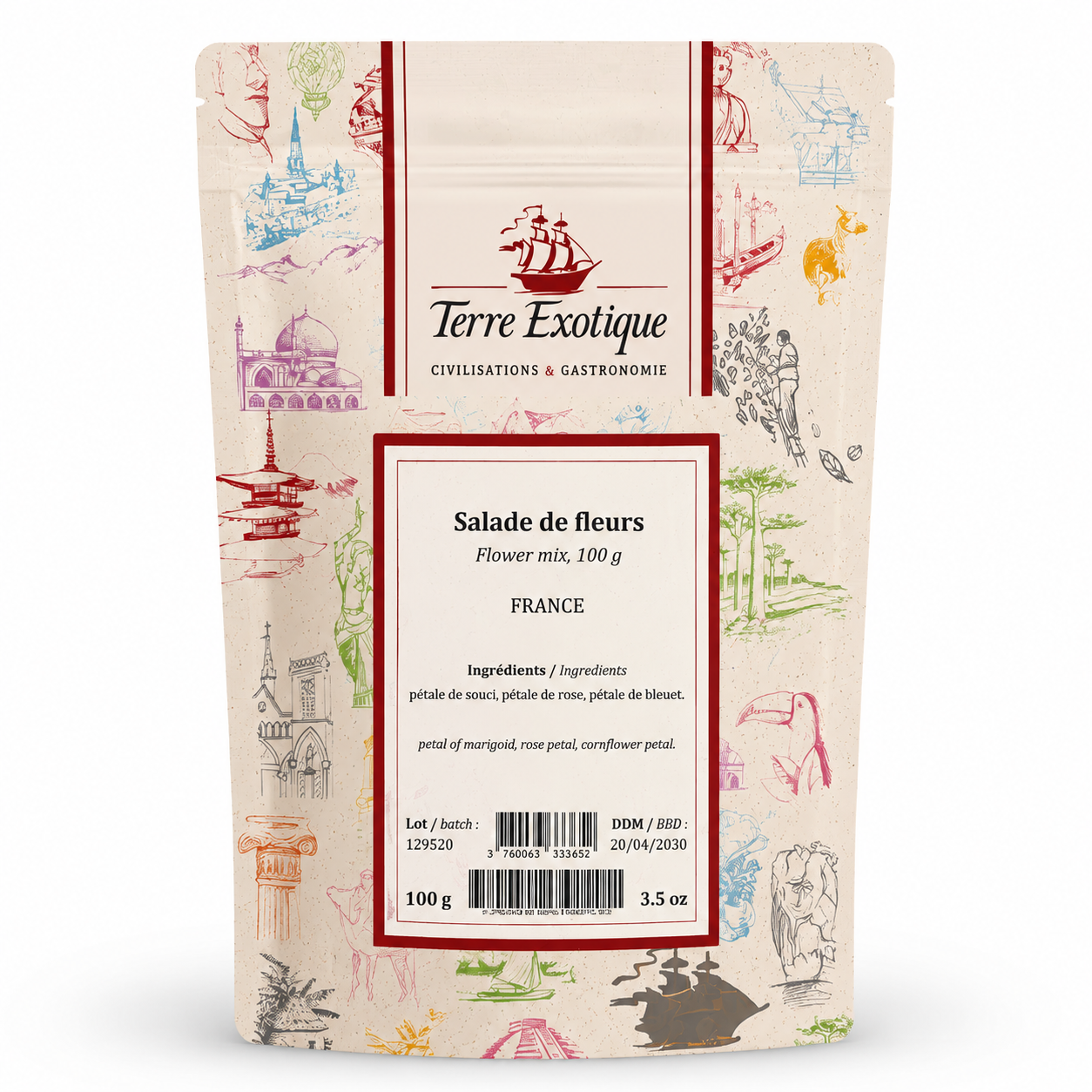 Flowers Mix, 100g