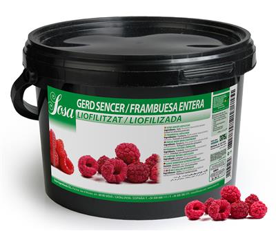 Freeze Dried Whole Raspberry, Sosa, 375g | Redmond Fine Foods