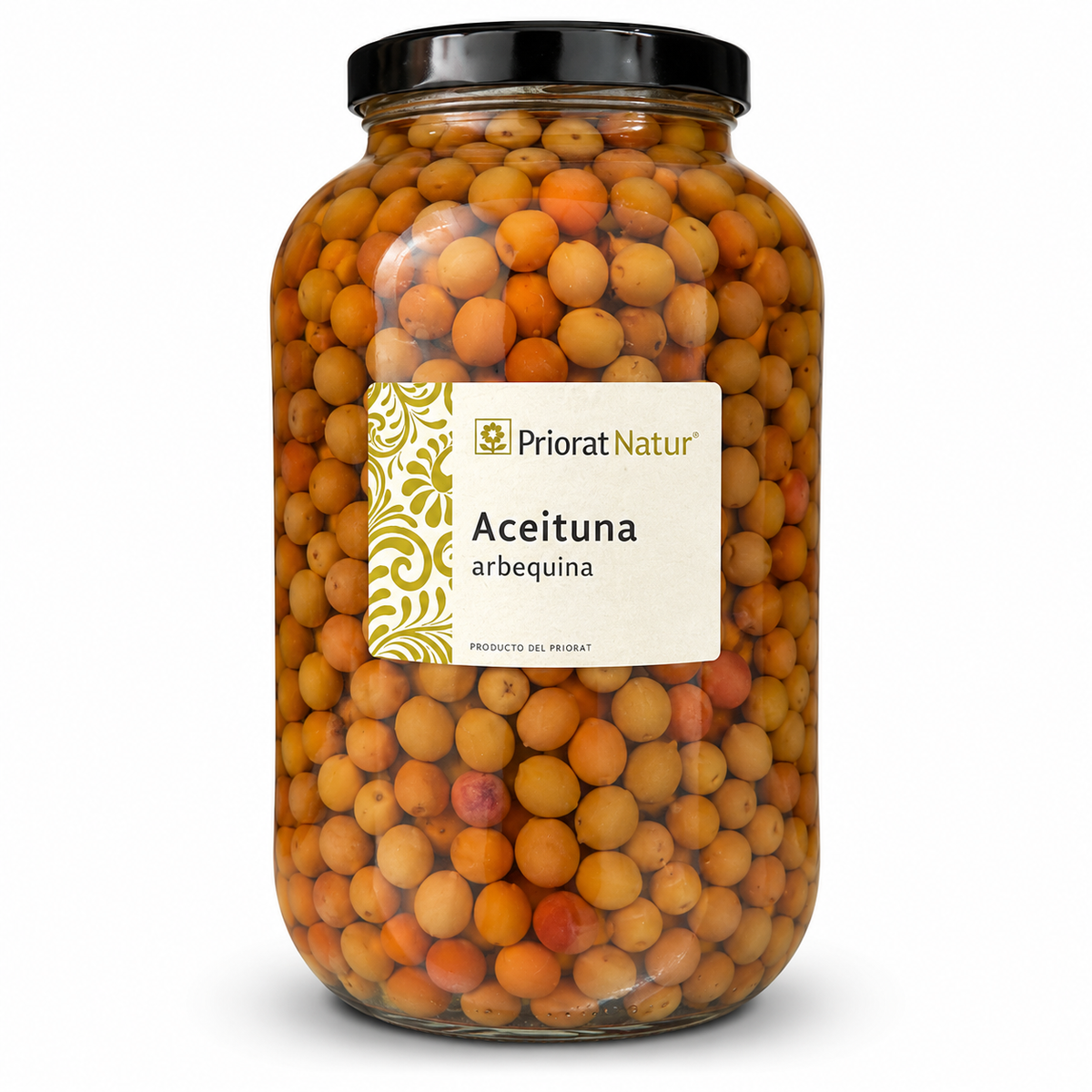 Arbequina Brown Olives w/St/Brine, 2.5kg