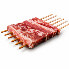 FRZ-Iberico Pork Skewers, ~30g x 6pc, ~6.5kg/cs, kg