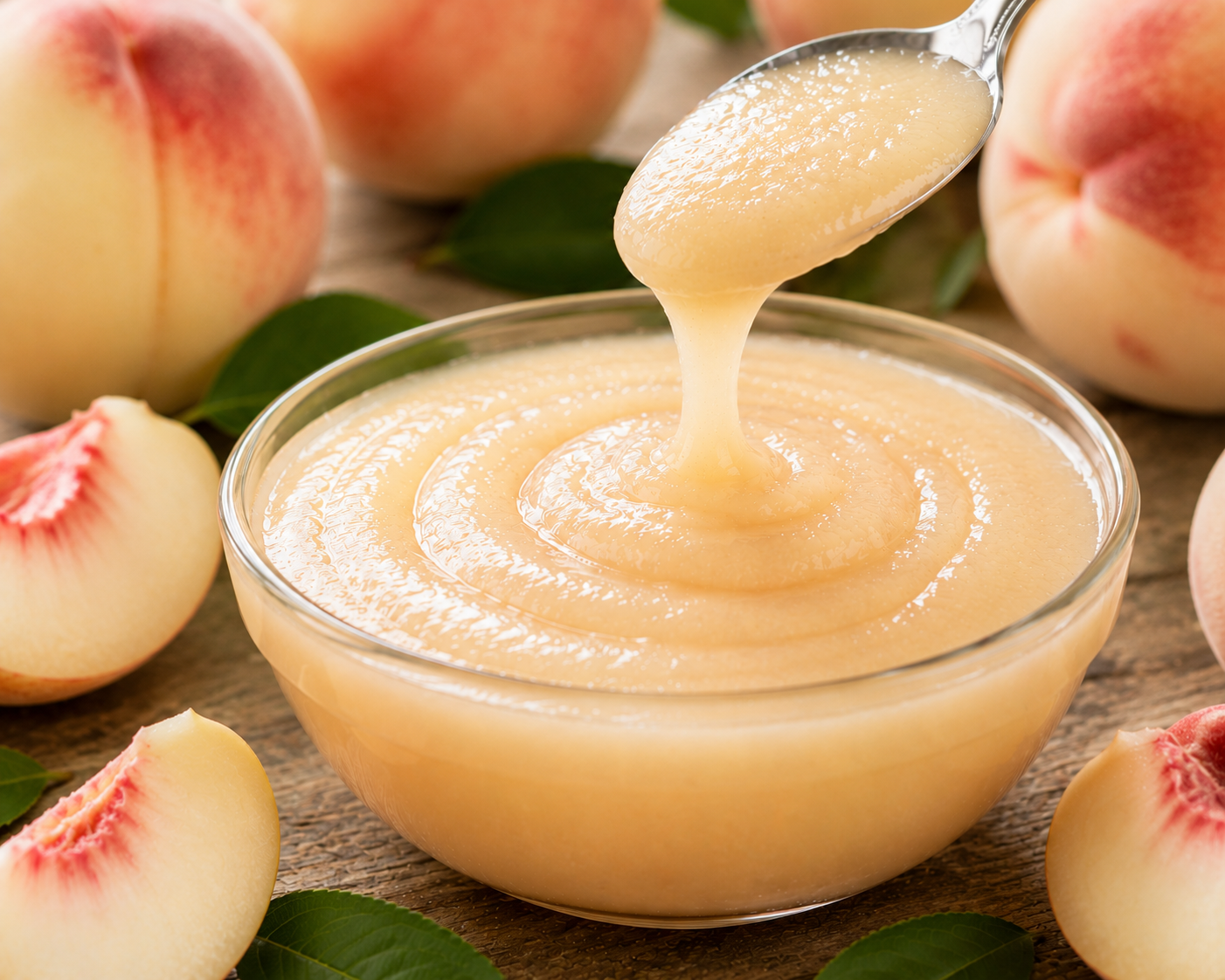 White Peach Puree/FRZ, Capfruit, 1kg x 2/cs
