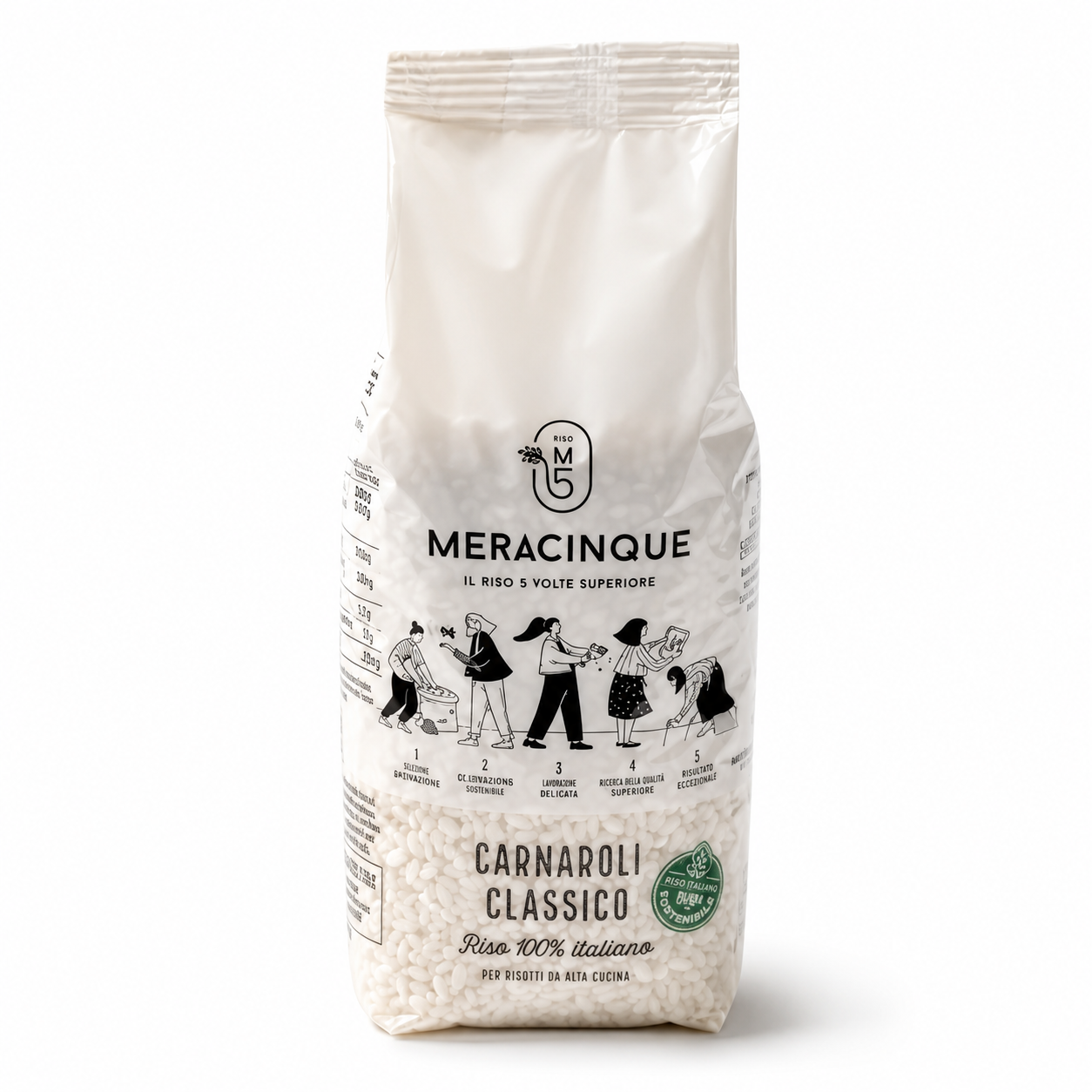 Meracinque Carnaroli Classico Risotto Rice, 1kg