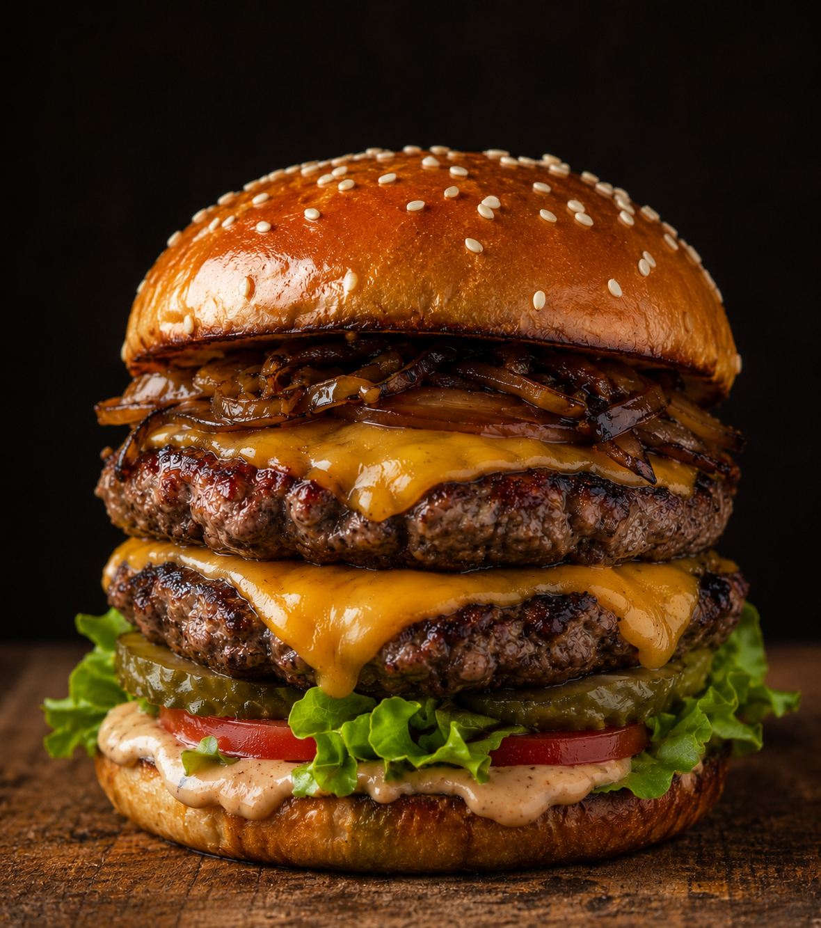Veire Wagyu Burgers FRZ 8oz x10,box